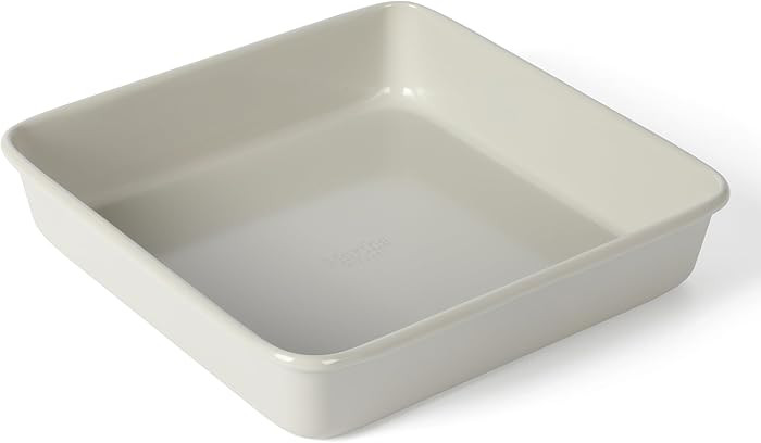 Martha Stewart Gallen 9 Inch Square Nonstick Carbon Steel Cake Pan – Cool Grey, Durable Bakewar... | Amazon (US)