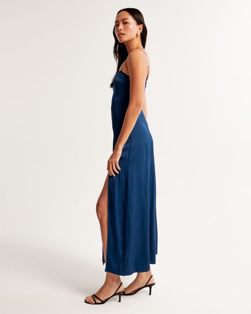 Women's The A&F Camille Maxi Dress | Women's Dresses & Jumpsuits | Abercrombie.com | Abercrombie & Fitch (US)