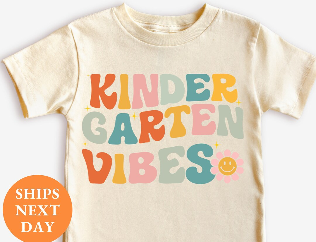 Kindergarten Shirt, Back to School Shirt, First Day of Kindergarten Shirt for Kids Preschool, Fir... | Etsy (US)