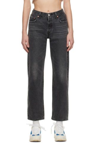 Gray 501 90's Jeans | SSENSE