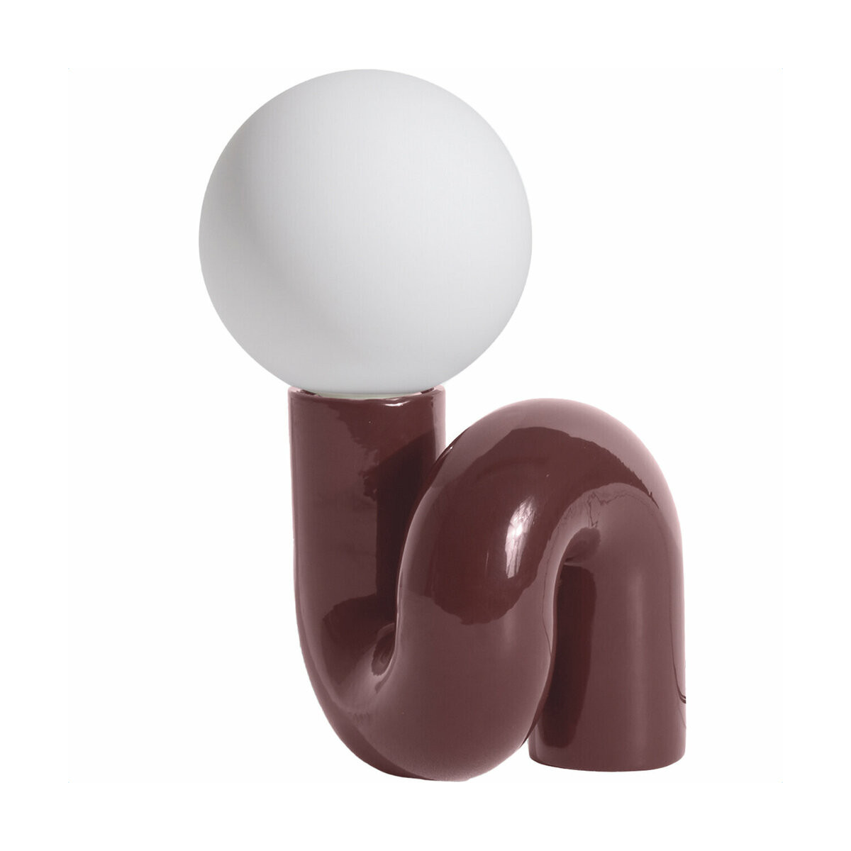 Petite lampe à poser en céramique griotte 26 cm Neotenic - Petite Friture | The Cool Republic - Reward Style