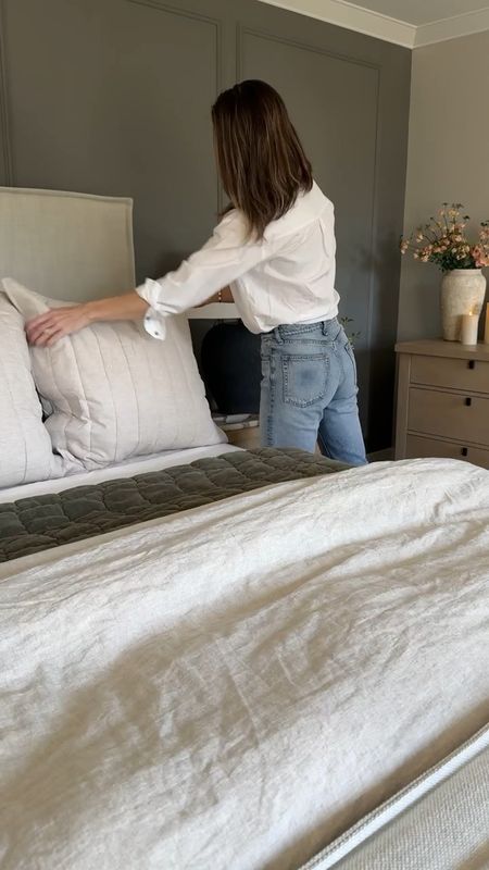 A tour of our refreshed bedroom! I absolutely love all of these new additions from Pottery Barn. The furniture, area rug, bedding, and throws are all so beautiful. I’m obsessed! 

#LTKstyletip #LTKhome