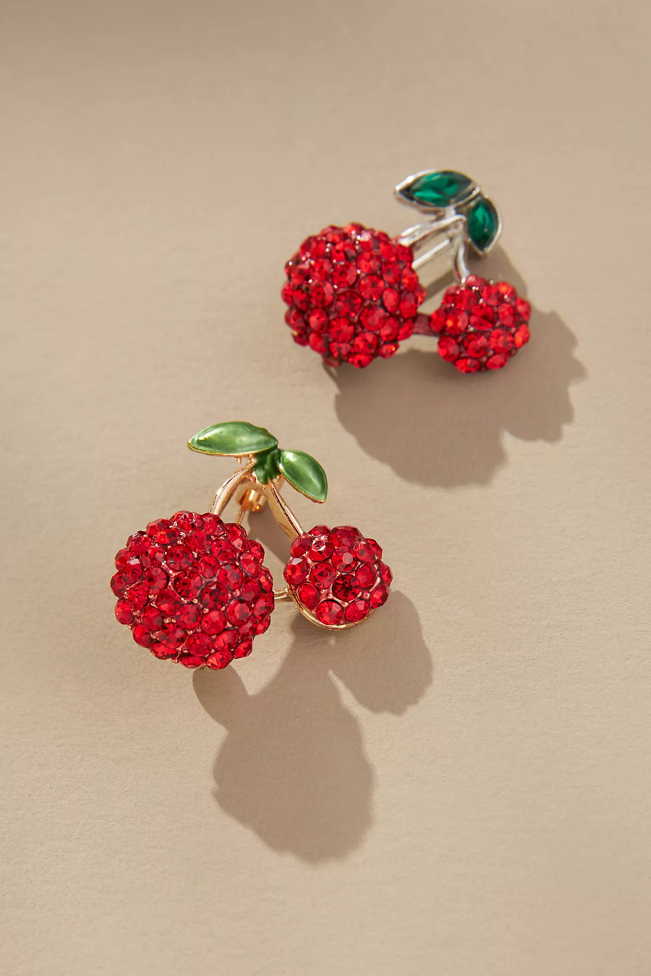 Cherry Brooches, Set of 2 | Anthropologie (US)