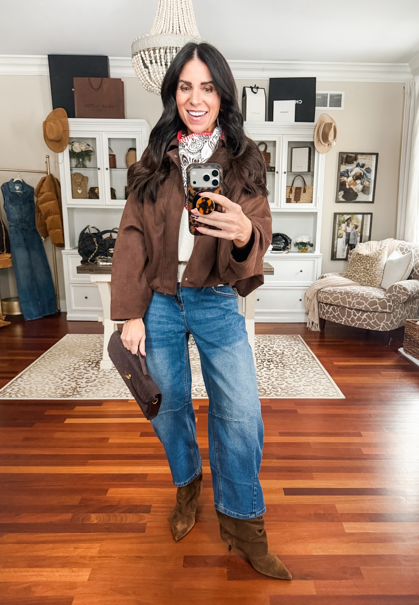 The best affordable barrel jeans!
And love how this mostly Amazon look turned out 

#LTKSaleAlert #LTKFindsUnder50 #LTKSeasonal