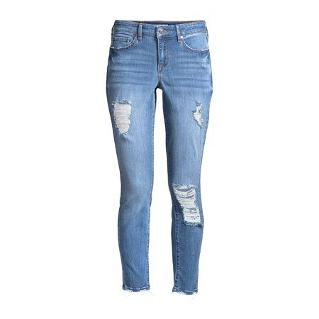 Sofia Jeans by Sofia Vergara Sofia Skinny Mid-Rise Stretch Ankle Jeans, Women's | Walmart (US)