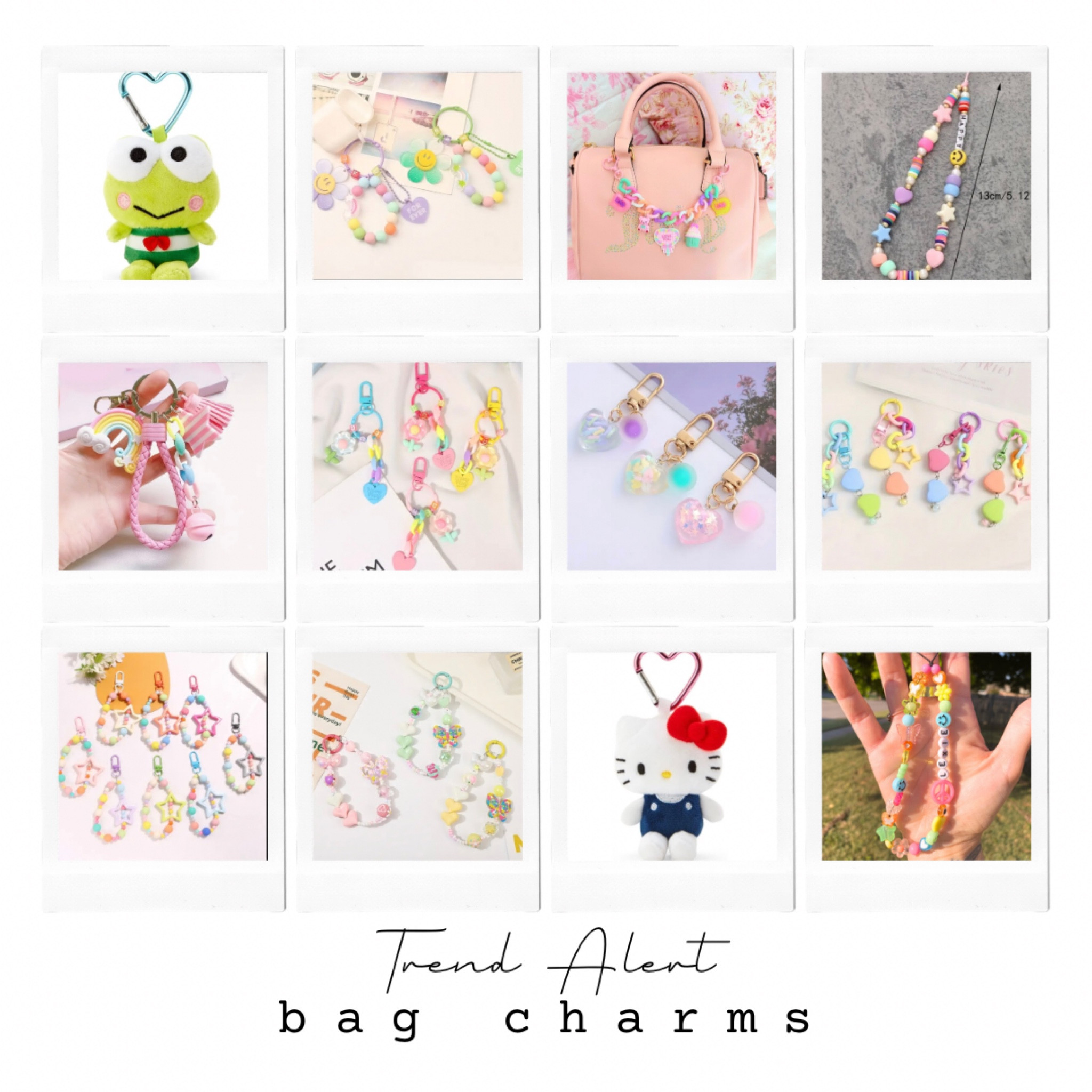 Bag charms are my FAV summer accessory trend  this year - such a great way to add a little bit of fun into your every day style! Shop some of my favorite bag charms at the link in my bio! 🔗

#LTKFindsUnder50 #LTKFestival #LTKSeasonal