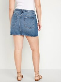 Mid-Rise OG Jean Mini Skirt | Old Navy (US)