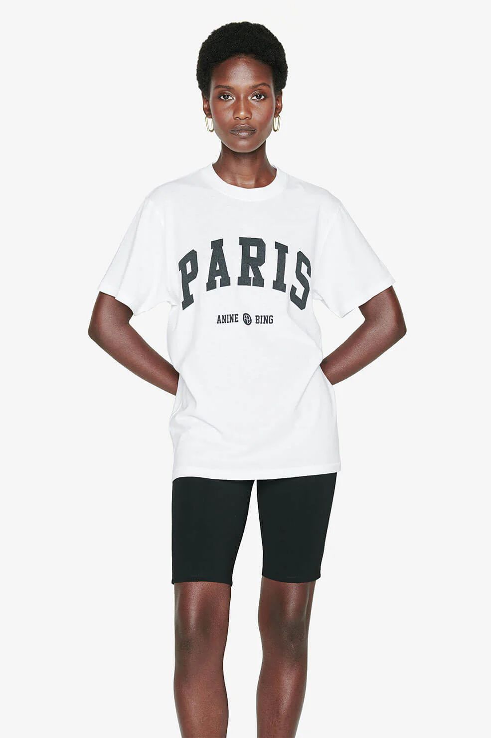 Lili Tee University Paris - White | Anine Bing