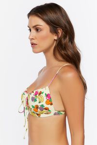 Fruit Print Bandeau Bikini Top | Forever 21 (US)