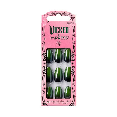 imPRESS Press-On Manicure X Wicked Fake Nails - Leaders Of Oz - 33ct | Target