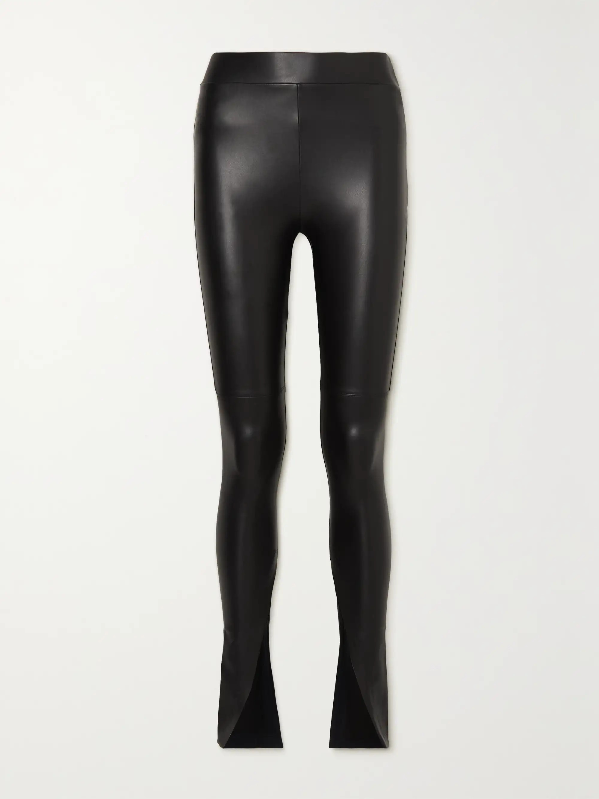 Carlisle vegan leather slim-leg pants | NET-A-PORTER (UK & EU)