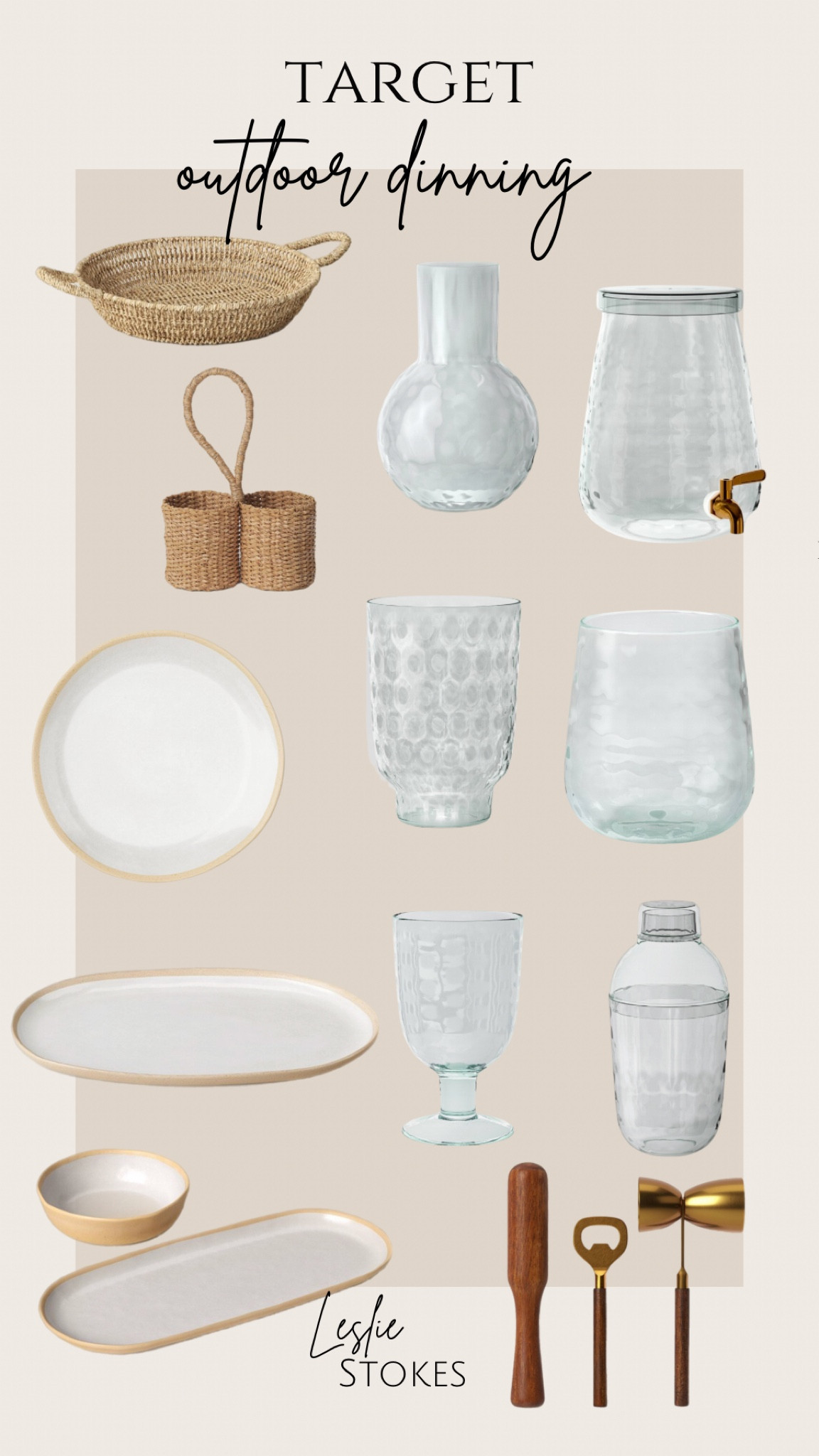 Outdoor dinning table setup 

#LTKparties #LTKxTarget #LTKhome