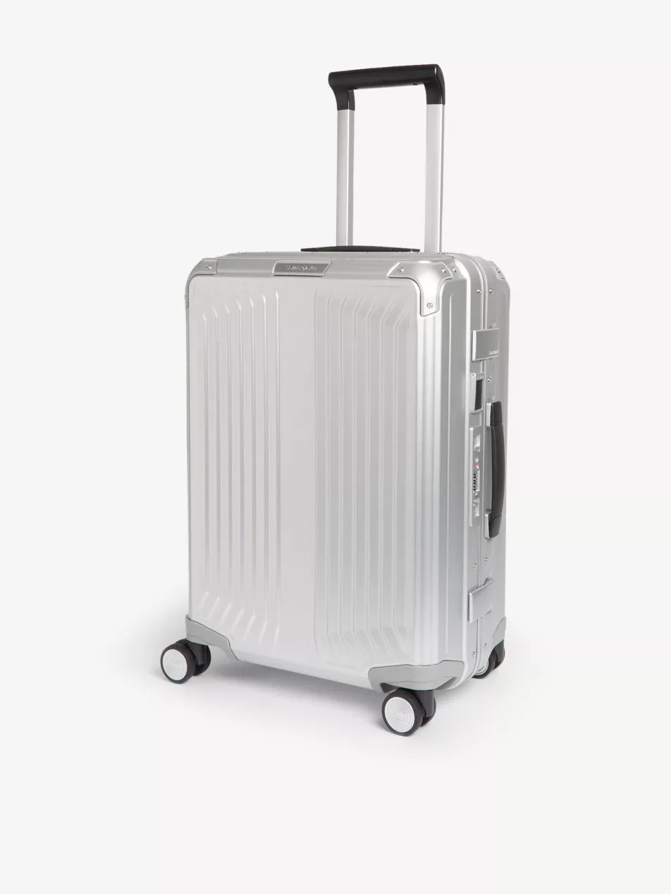 Lite-Box Alu Spinner hard case 4 wheel cabin suitcase 55cm | Selfridges