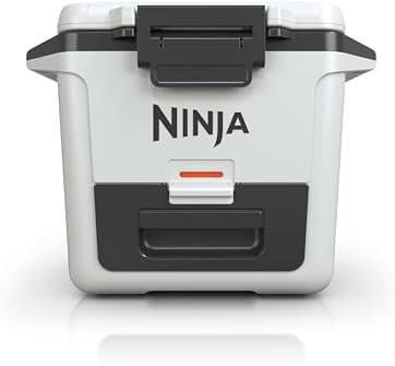 Ninja FB131WH FrostVault 30qt Hard Cooler with Dry Zone, Integrated Fridge-Temp Dry Storage Drawe... | Amazon (US)