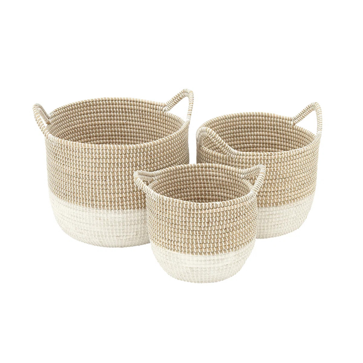 Loon Peak® Backsten Seagrass Decorative Basket | Wayfair North America
