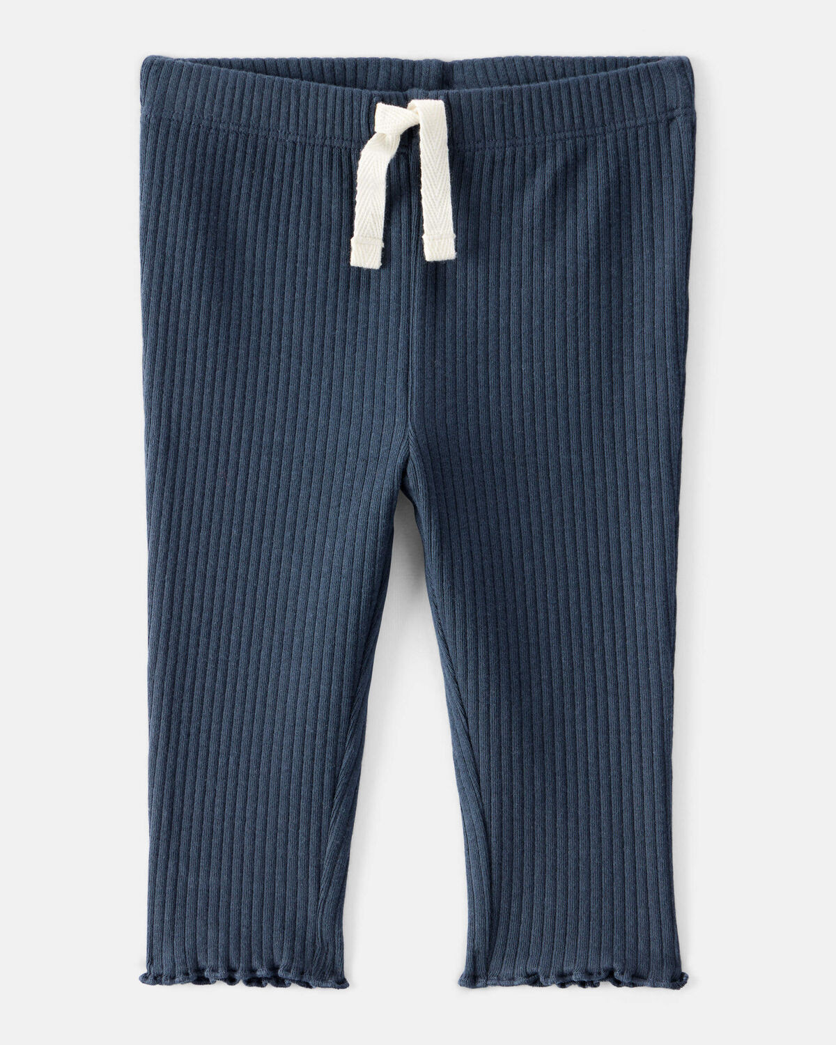 Baby Girl Cotton Pull-On Pants - Navy Blue - Carter's | Carter's | Carter's Inc