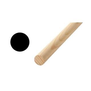 6418U 1-1/8 in. x 1-1/8 in. x 48 in. Hardwood Round Dowel-10001810 - The Home Depot | The Home Depot