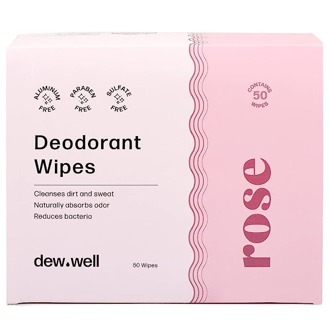 Refresh Deodorant Wipes - A Fresh Start When You’re On the Go - Aluminum, Paraben, and Sulfate ... | Amazon (US)