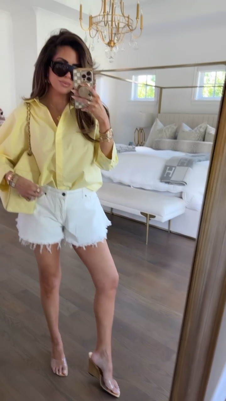 Cutest puff sleeves! Wearing a small  in the top and US 8 in the shorts! 

Zara fashion, Zara finds, White denim shorts, Summer outfits, Gemme Beauty, Emily Gemma

#LTKdayinmylife #LTKootd #LTKmomlife
