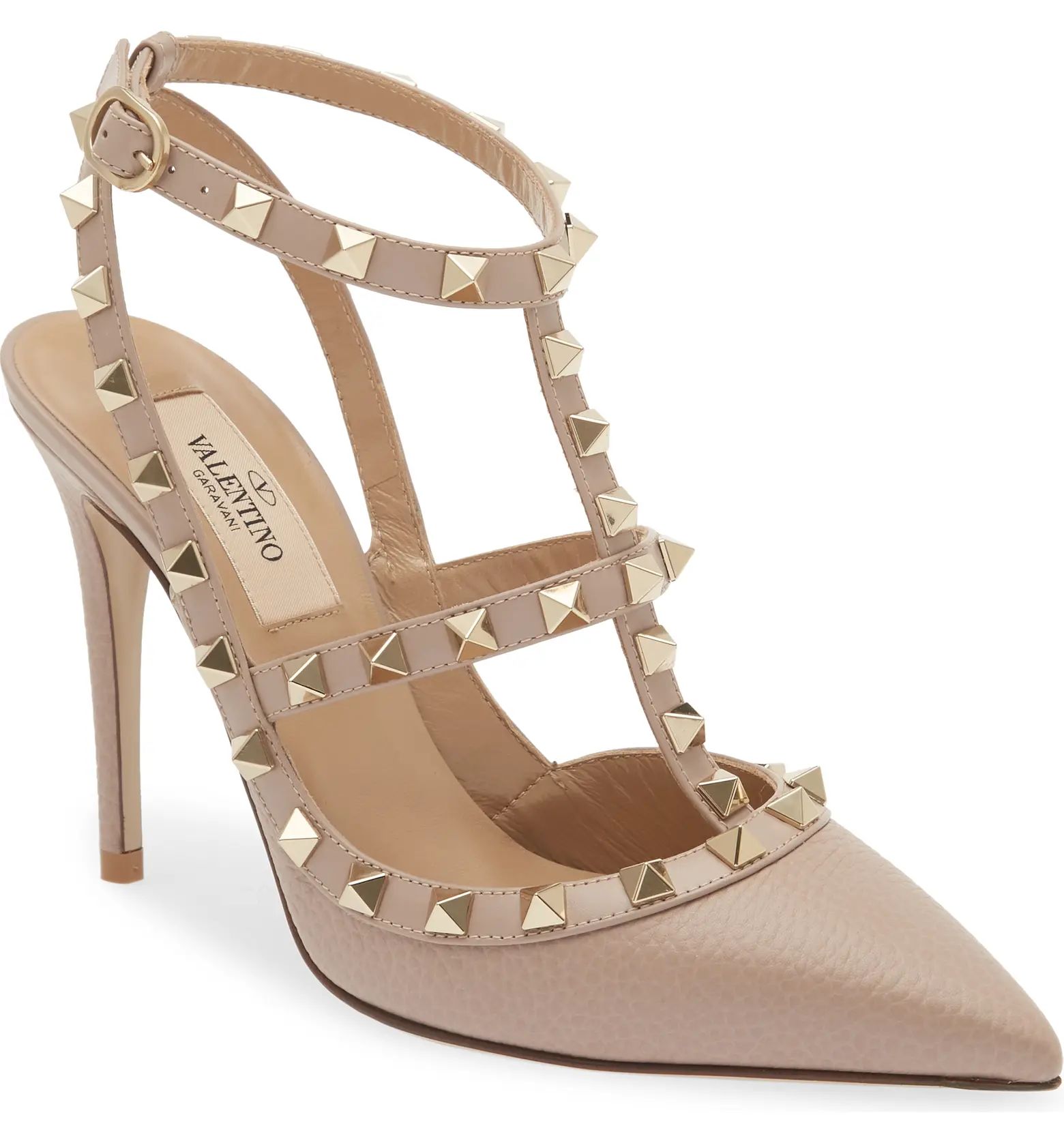 Valentino Garavani Rockstud Ankle Strap Pump | Nordstrom | Nordstrom