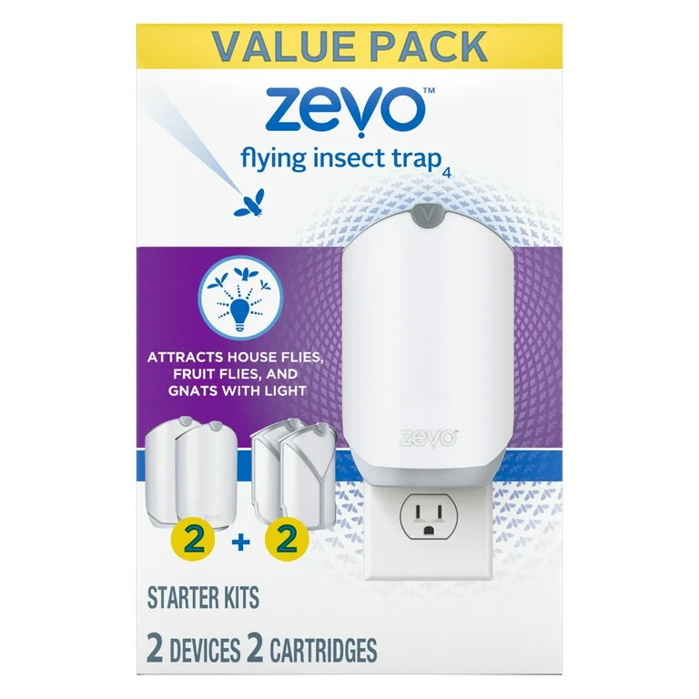 Zevo Flying Insect Trap, Fly Trap  (Twin Pack) | Walmart (US)