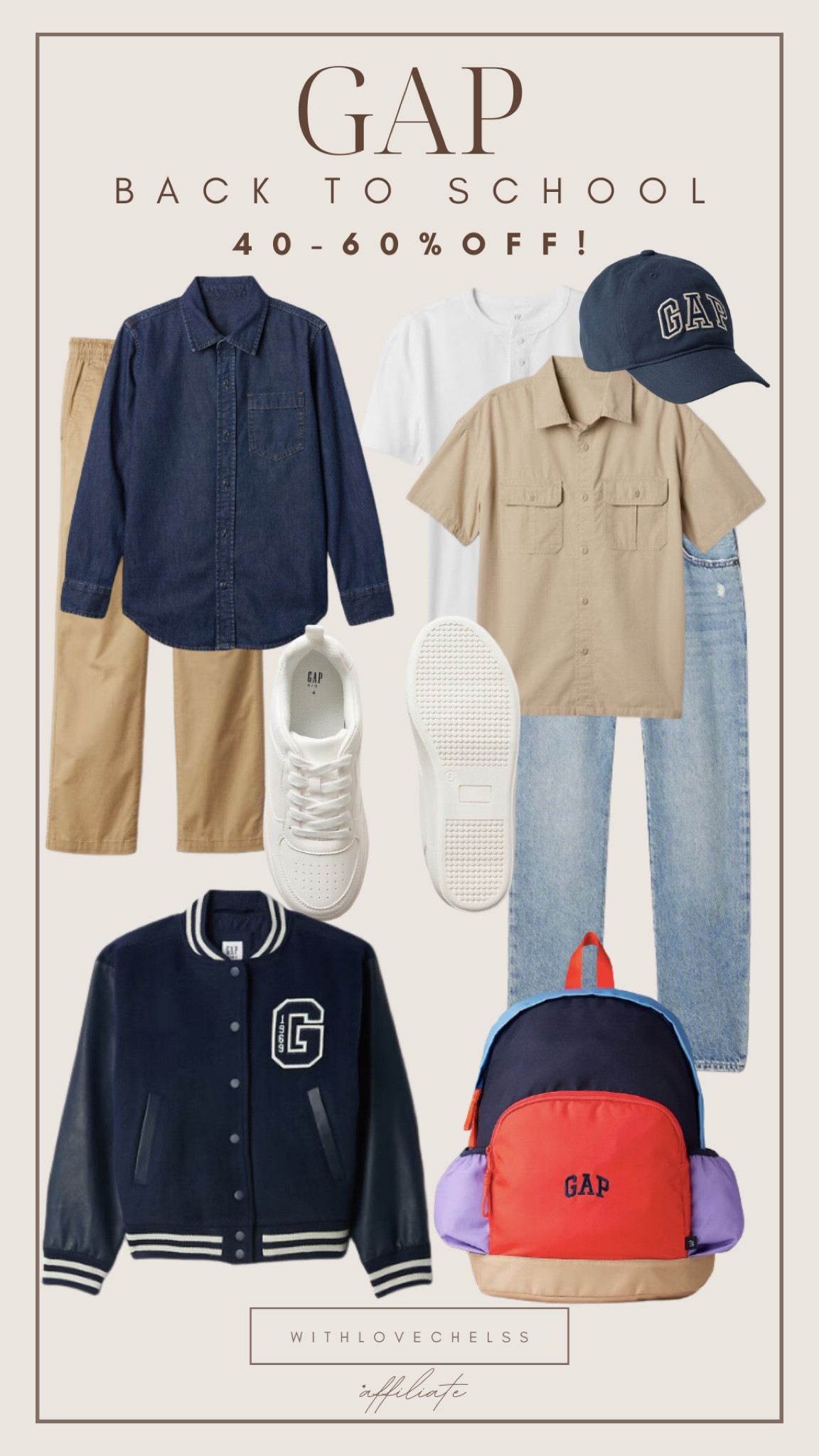 GAP Back to School! 
40-60% off! 

#LTKkids #LTKsummer #LTKcanada