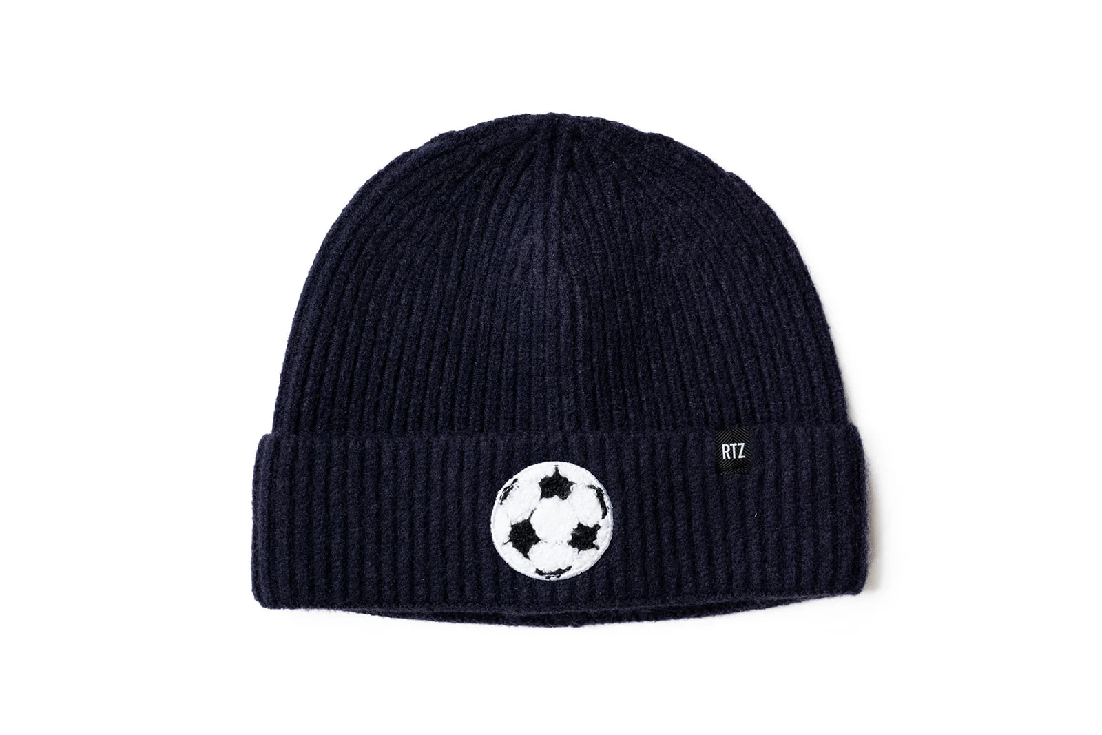 Midnight Terry Soccer Beanie | Rey to Z