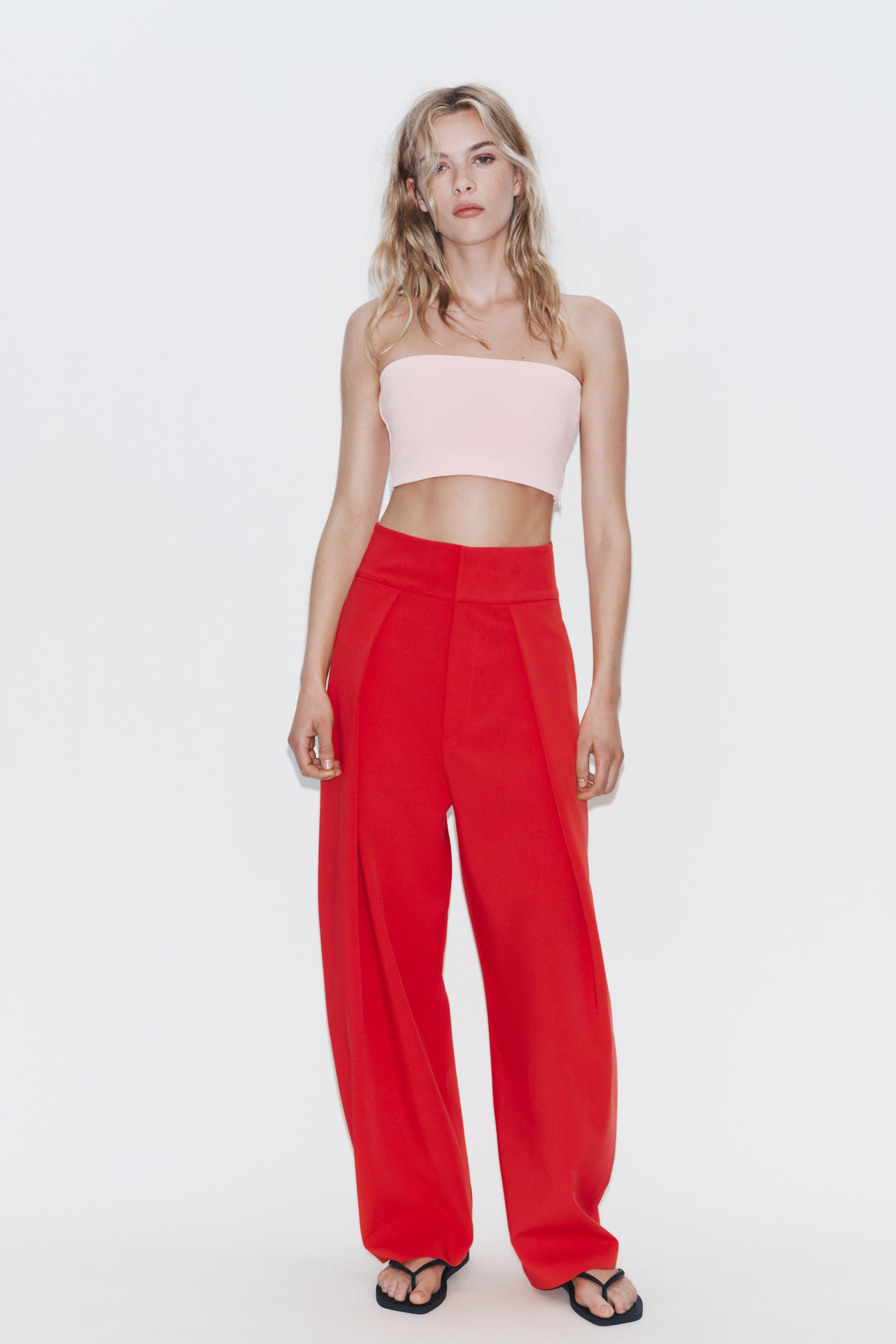 PLEATED BALLOON PANTS | Zara US