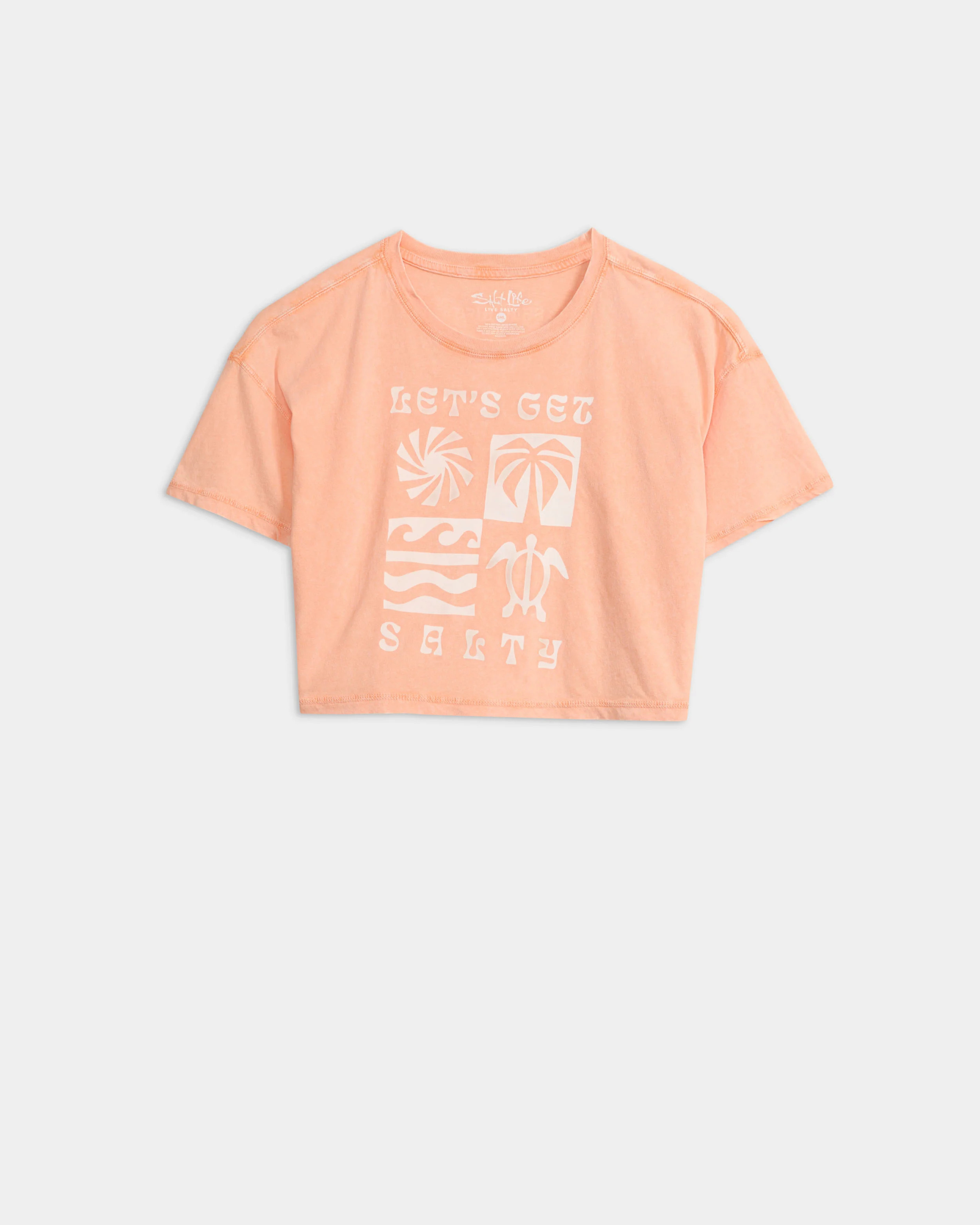 Women's Salty Scenes Cropped Shirt | Salt Life