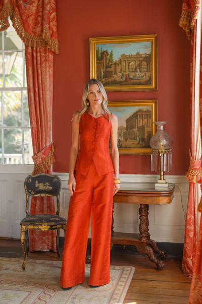 Julia Pant - Brick | Julia Amory