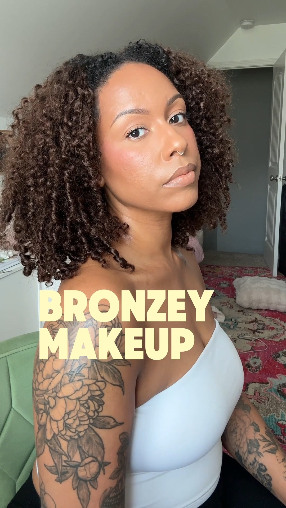 Bronzey Makeup to Match the Hair ✨🤎

Hair: @ywigs  #4 Medium Brown Water Curly Human Crochet Hair (4.5 packs)

#LTKgrwm #LTKselfcare #LTKBeauty