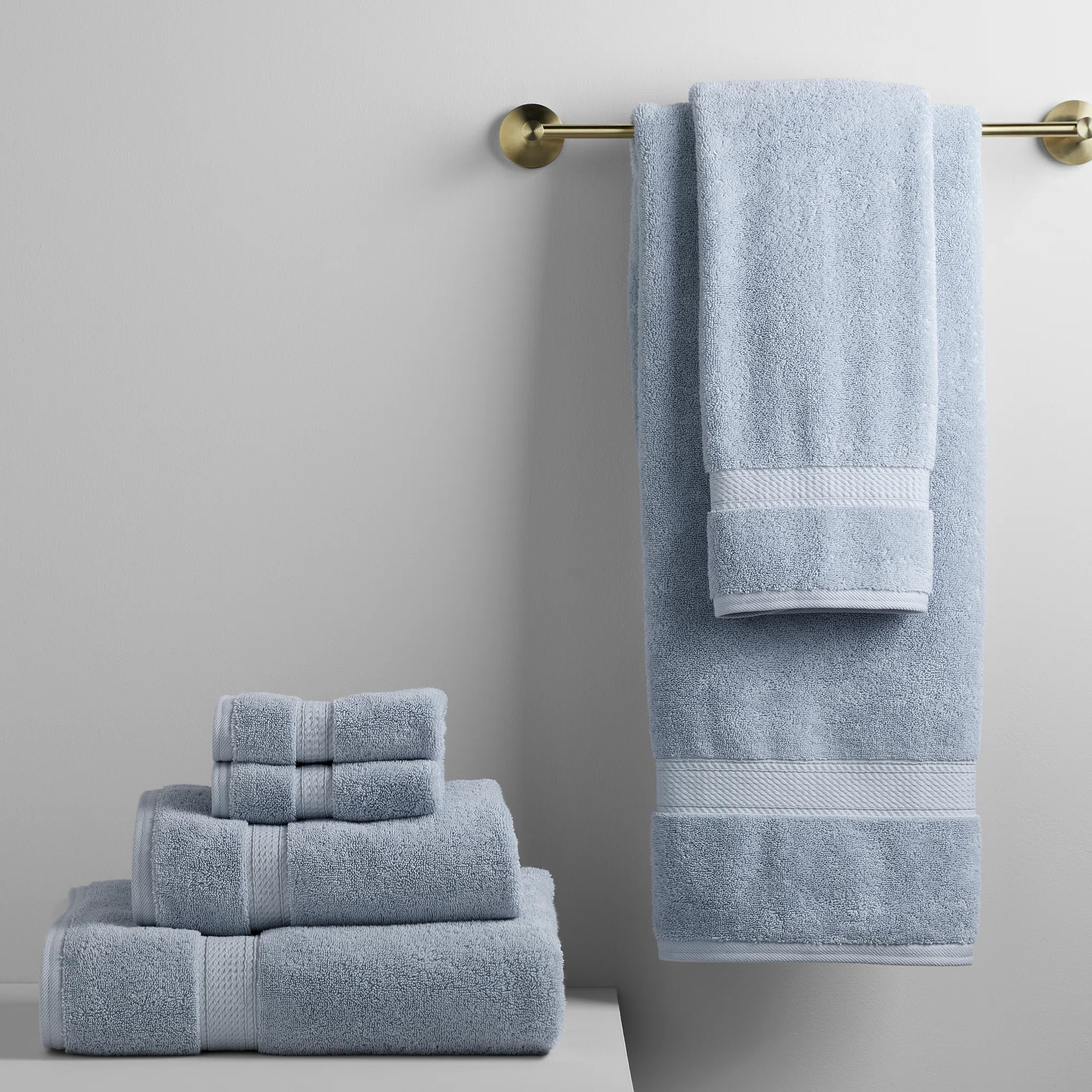 RE/FINE™ Payten Classic Cotton 6-piece Towel Set & Reviews | Wayfair | Wayfair North America