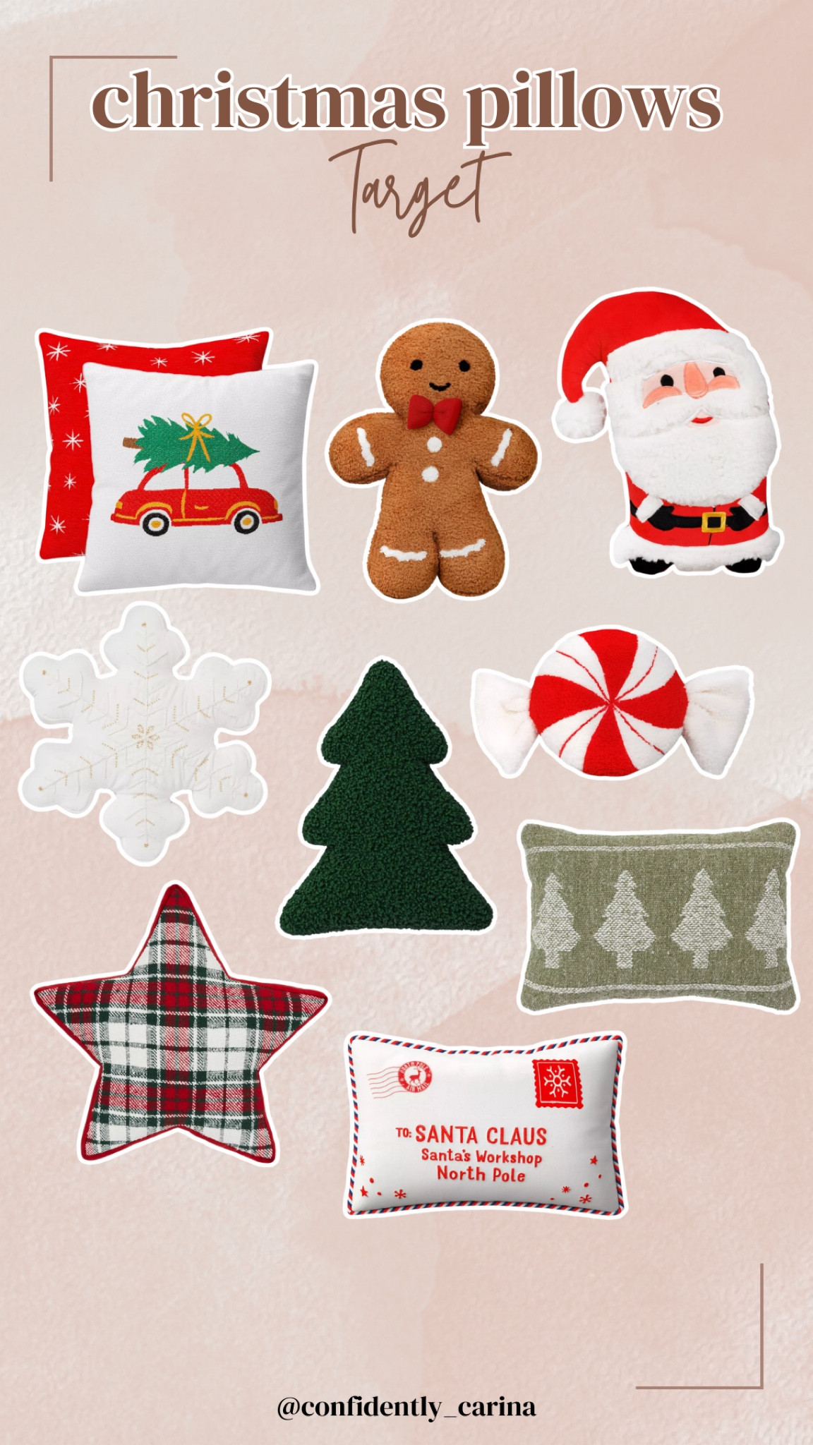 Lots of cute new Christmas pillows at Target! These would be super cute to decorate a kids room!

#LTKFindsUnder50 #LTKHome #LTKHoliday