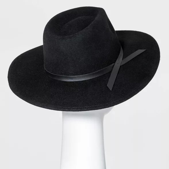 Women's Wide Brim Felt Fedora Hat - Universal Thread™ | Target