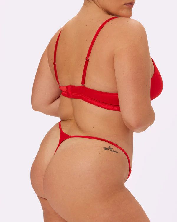 Luminous Glow Triangle Bralette Glow Satin | Brand New! | Parade | Parade