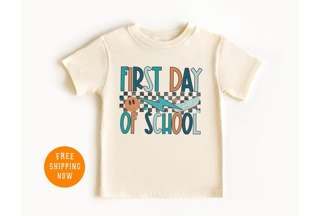 Kindergarten Shirt First Day of School Shirt Announcement - Etsy | Etsy (US)