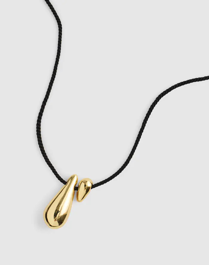 Double Droplet Pendant Necklace | Madewell