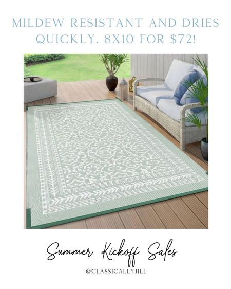 Outdoor rug, patio rug Amazon home 

#LTKSaleAlert #LTKHome