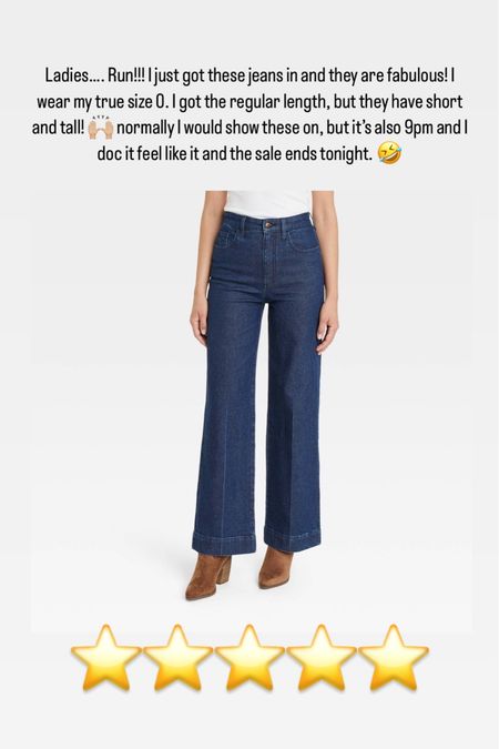 Target universal thread jeans - fit TTS. 

#LTKfindsunder50 #LTKsalealert