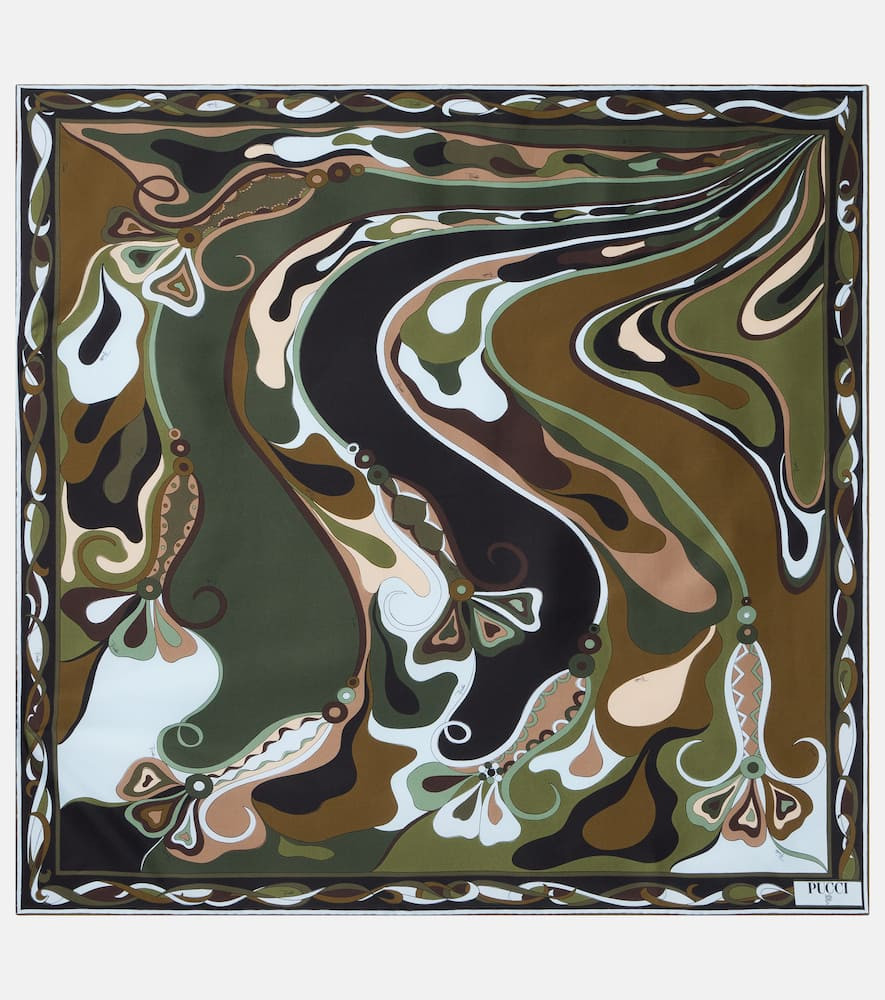 Pucci Orchidee silk twill scarf | Mytheresa (US/CA)