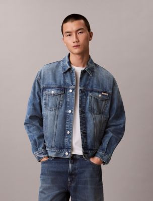 90s Denim Trucker Jacket | Calvin Klein | Calvin Klein (US)