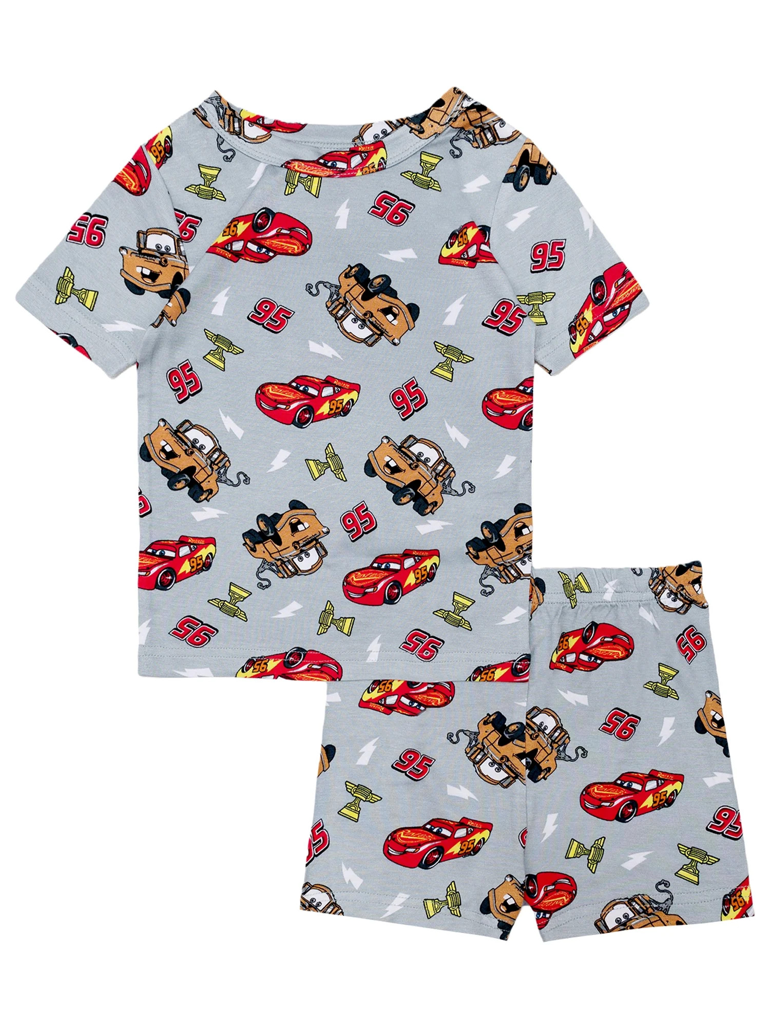 Character Toddler Tee and Shorts Viscose Pajama Set, 2-Piece, Sizes 12M-5T | Walmart (US)