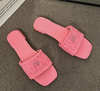 Save Big on Bulk Designer Slide Sandals Womens Free Shipping Designer Flat Sandals For Women Soft... | DHGate