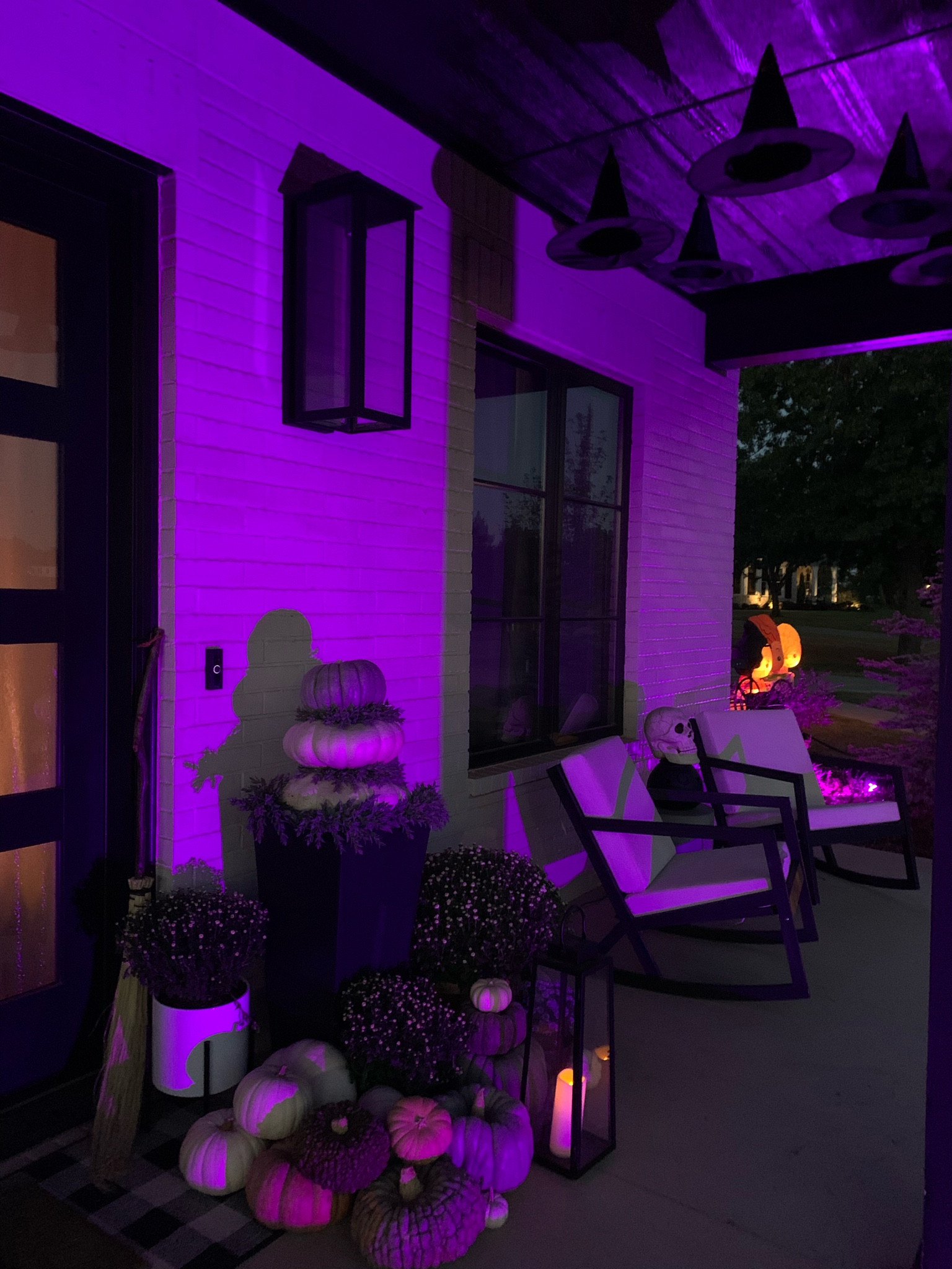 Exterior flood lights
Exterior lighting
Purple lights
Flood lights
Amazon finds
Amazon gadgets


#LTKHalloween #LTKfindsunder100 #LTKhome