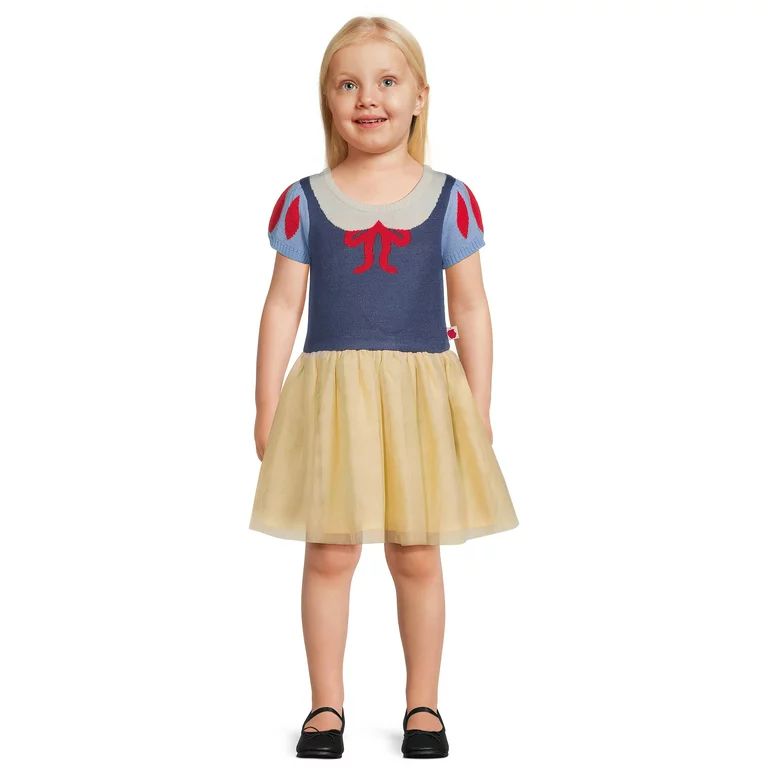 Disney Toddler Girls Snow White Cosplay Dress, Sizes 12M-5T - Walmart.com | Walmart (US)