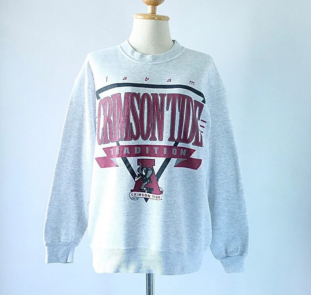 Vintage 90s University of Alabama Crimson Tide Sweatshirt - Etsy | Etsy (US)