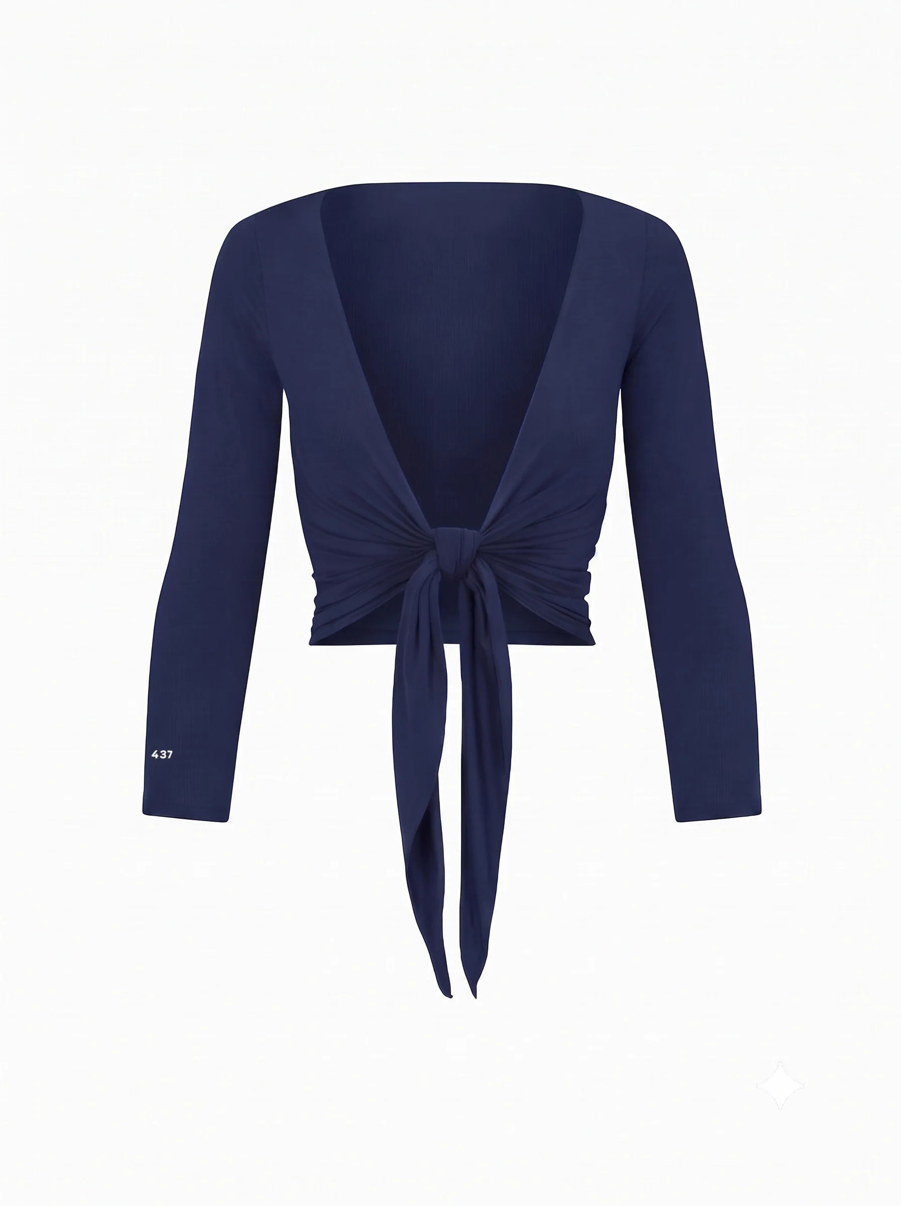 The 3/4 Ballet Wrap Navy | 437