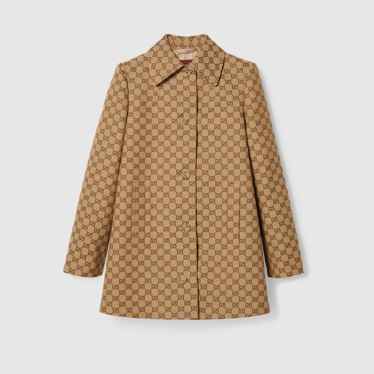 GG canvas coat | Gucci (US)