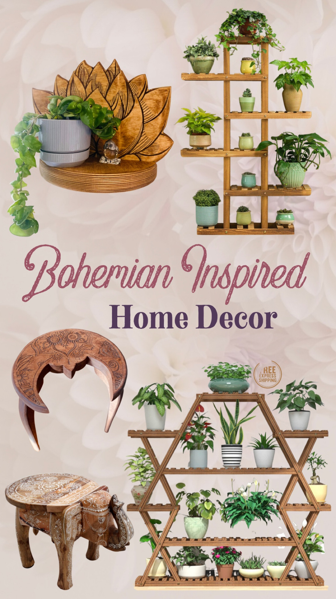 Bohemian Inspired home decor. #boholiving #hippielifestyle #plantlover #homedecor #LTKboholiving 

#LTKhome #LTKhome