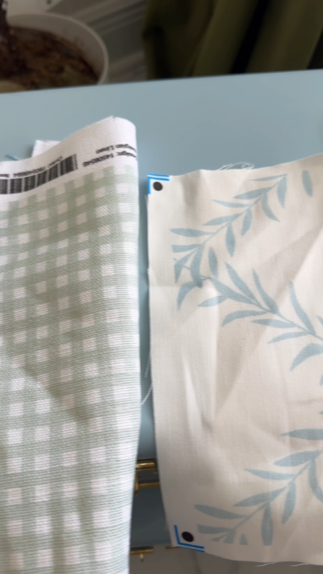 FABRICS FOR TRUNKS & LAMP SHADES 